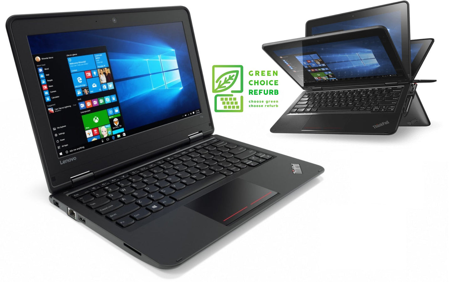 Refurbished Lenovo Yoga 300E laptop - afbeelding 1