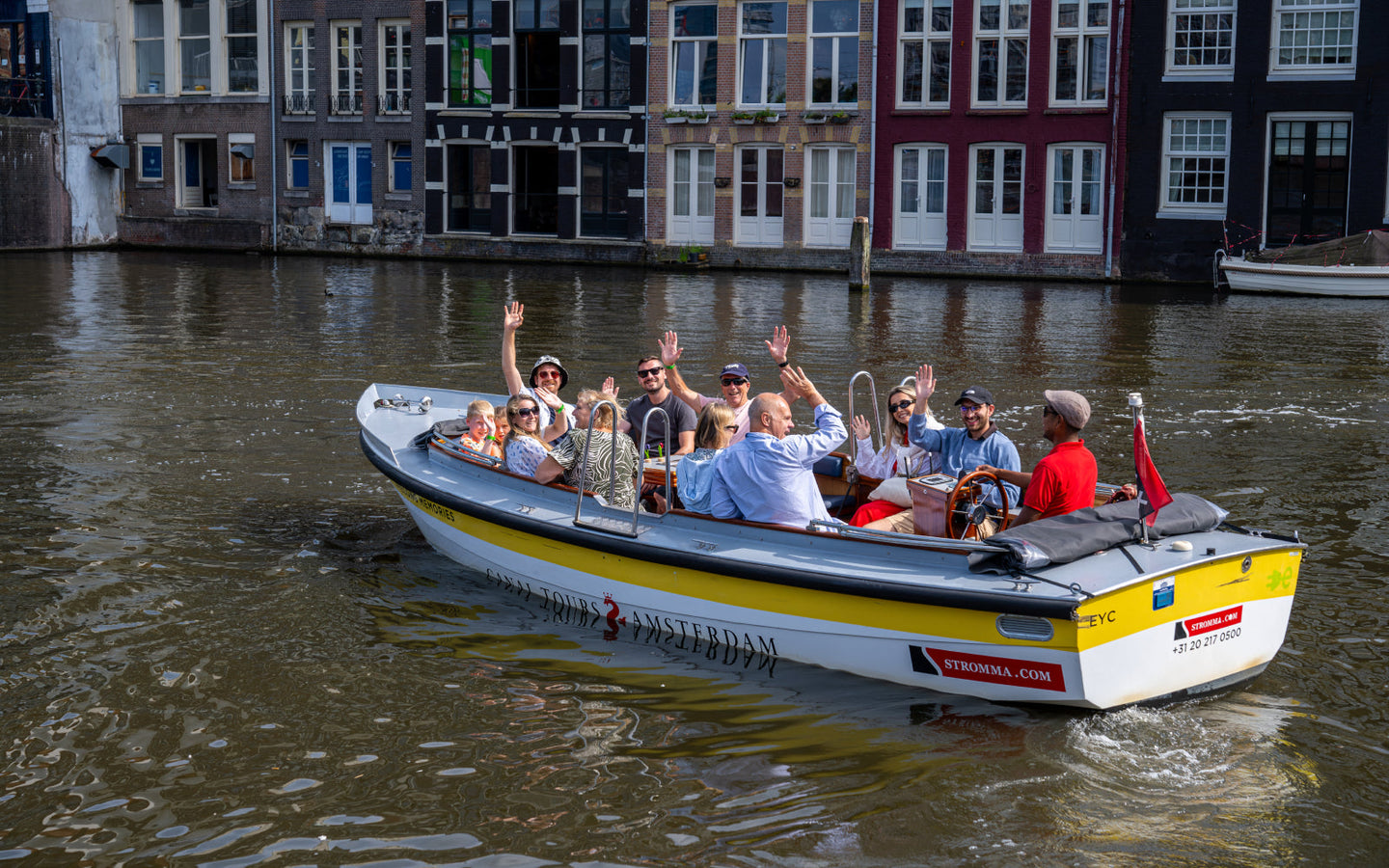Open Boat Tour Amsterdam - afbeelding 3