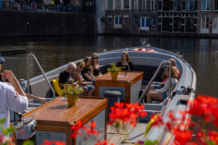 Open Boat Tour Amsterdam - afbeelding 1