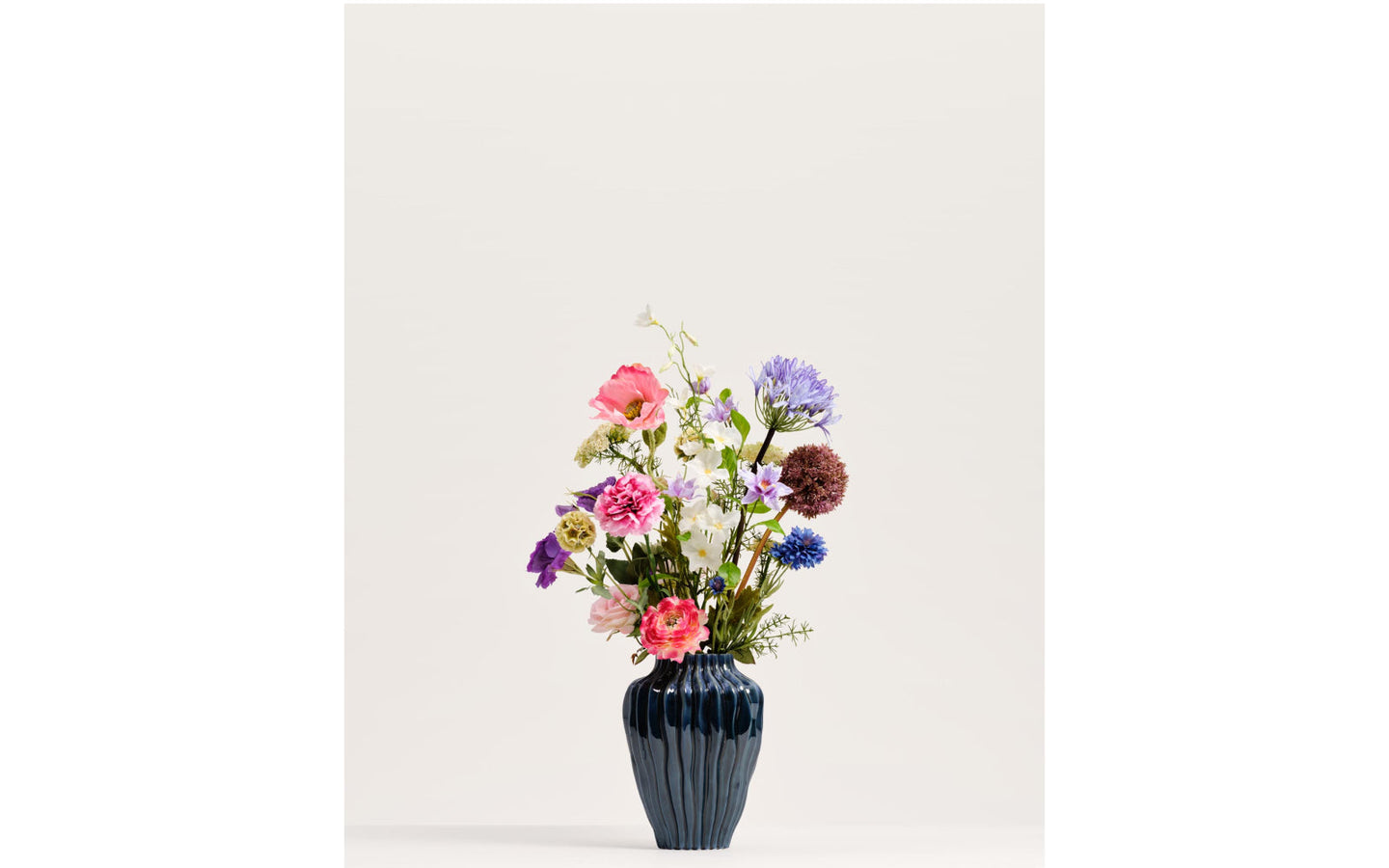 Zijden kunstboeket - Blooming Good SS.50 (evt. met vaas) - afbeelding 2