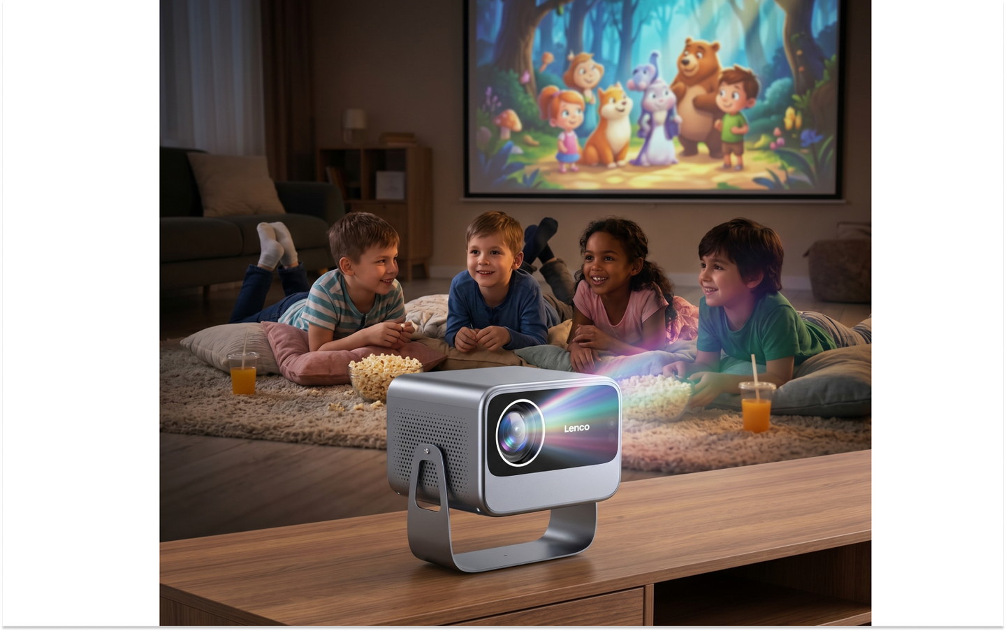 LCD-projector – Full HD 1080P - Lenco - afbeelding 3