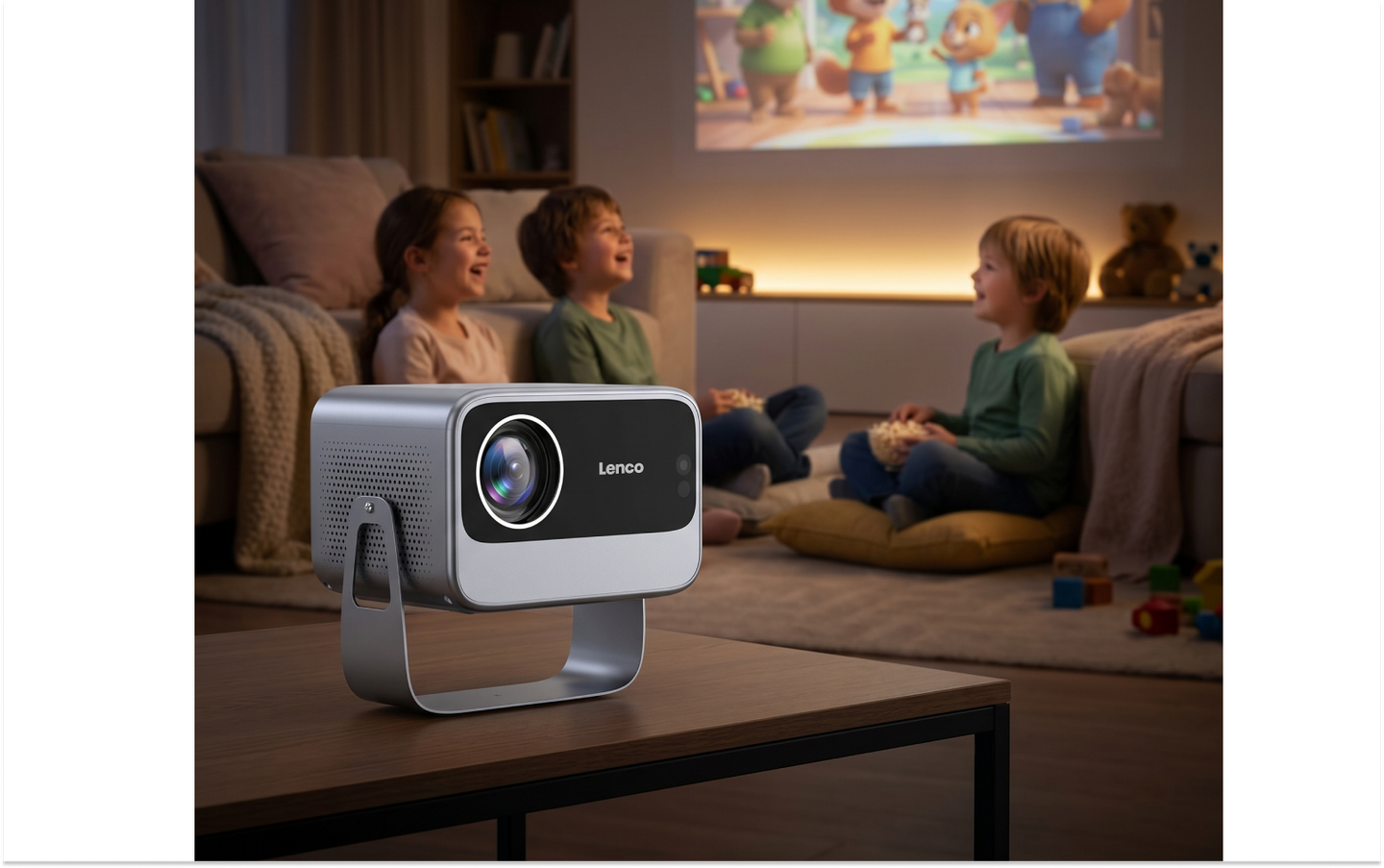 LCD-projector – Full HD 1080P - Lenco - afbeelding 2
