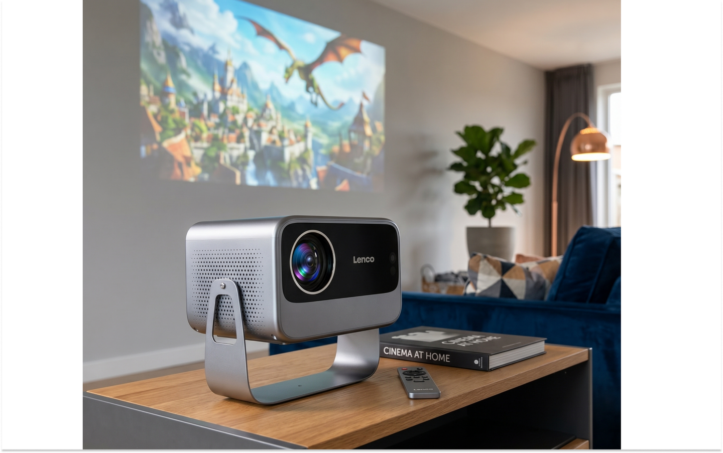 WK Home Stadium Bundel: Beamer + Speaker + Kabel - afbeelding 9