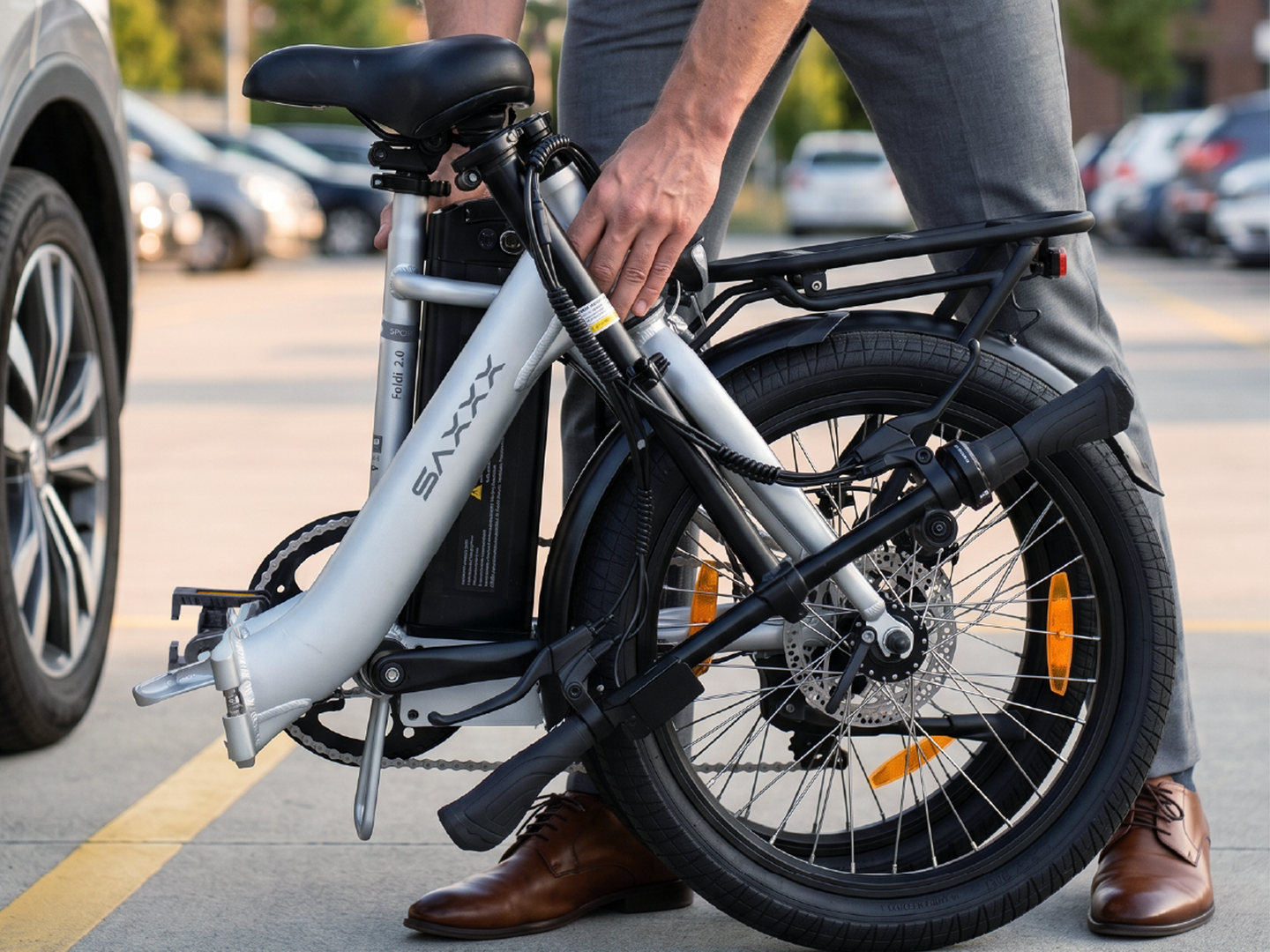 Elektrische vouwfiets - Saxxx Foldi 2.0 - afbeelding 5