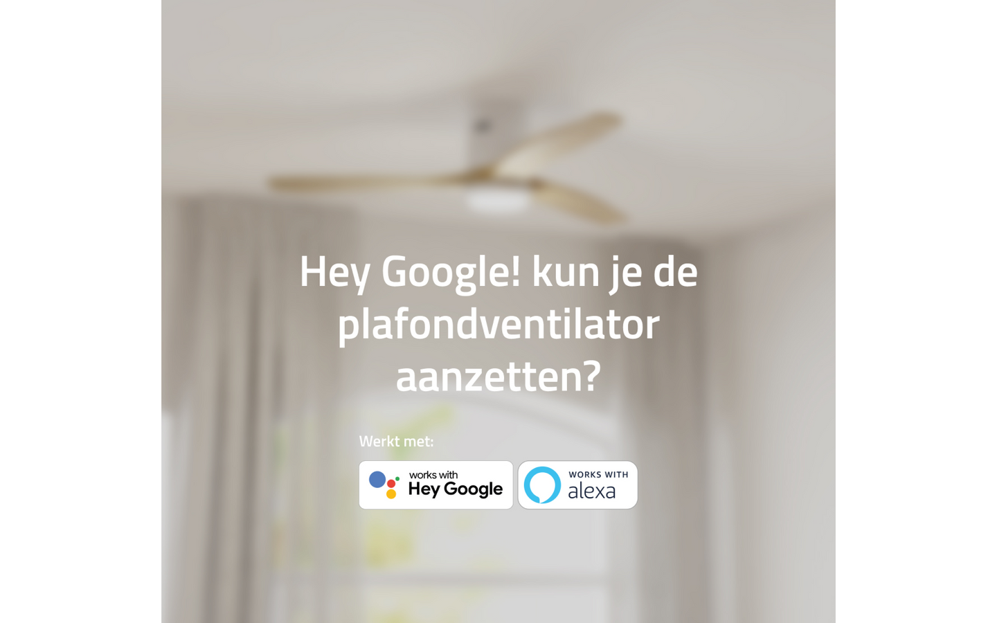 Flashdeal: Slimme plafondventilator Hombli - afbeelding 10