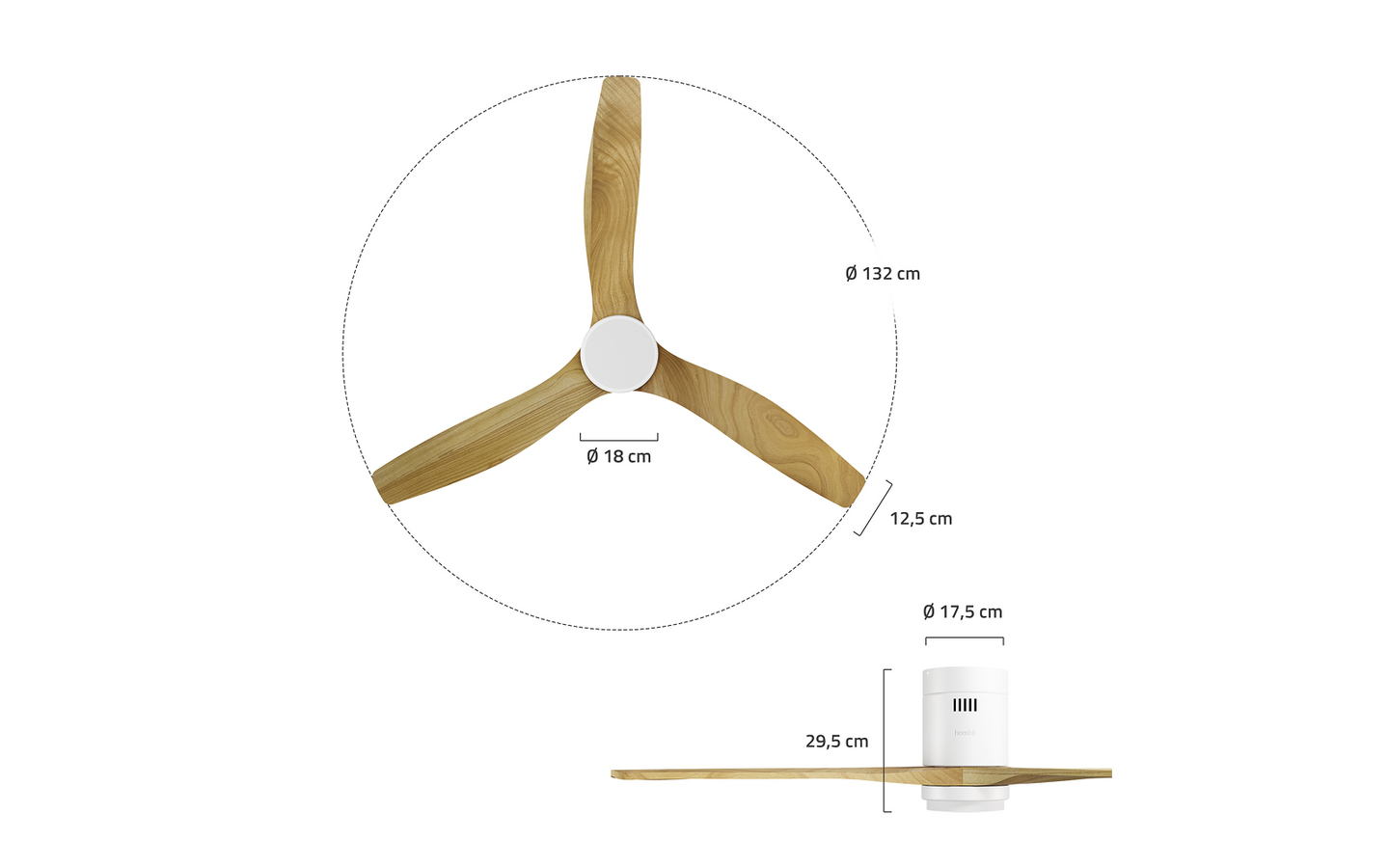 Flashdeal: Slimme plafondventilator Hombli - afbeelding 11
