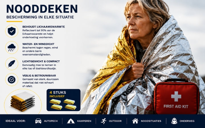 72-uur Noodpakket (incl. draagbaar kooktoestel) - afbeelding 8