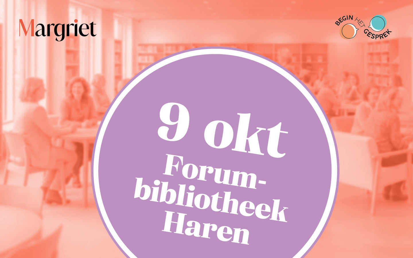 Begin het Gesprek Haren - afbeelding 1