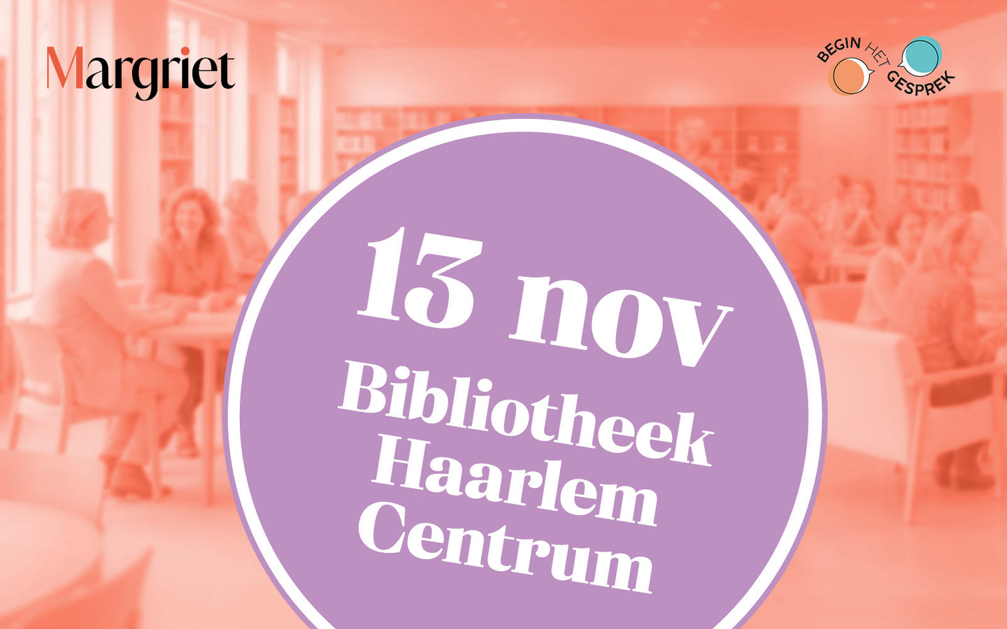 Begin het Gesprek Haarlem centrum - afbeelding 1