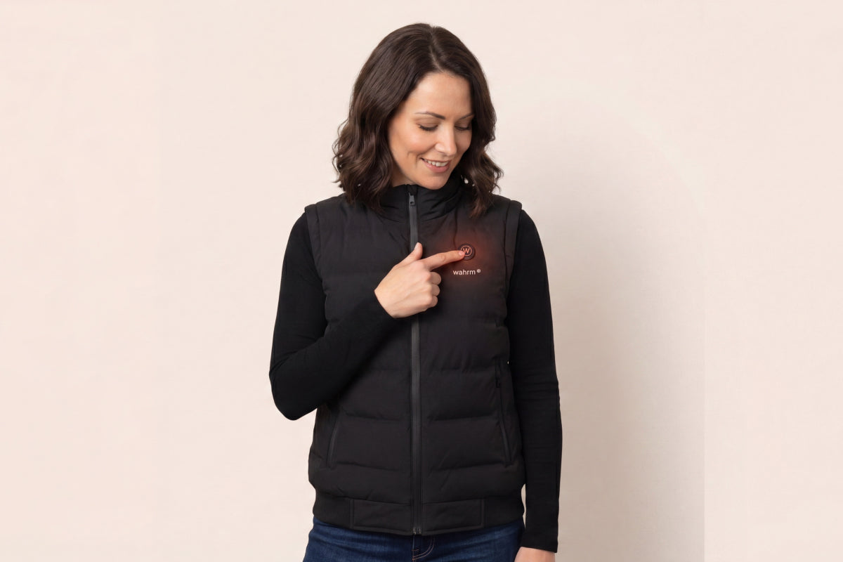 Infrarood verwarmde bodywarmer (m/v) - Wahrm - afbeelding 6