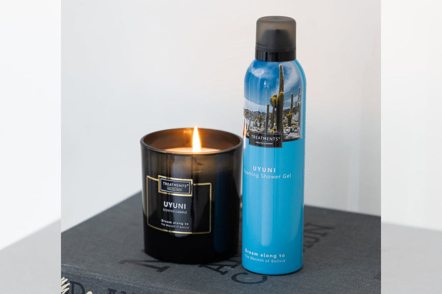 giftbox-treatmentsr-shower-foam-and-candle - afbeelding 1